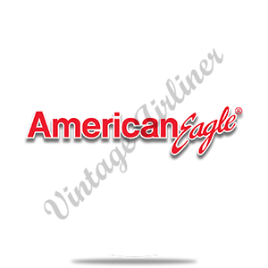 American Eagle Logo Round Coaster