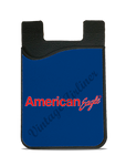 American Eagle Blue Logo Card Caddy