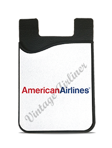 American Airlines Red & Blue Logo Card Caddy