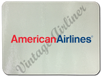 American Airlines Red/Blue Logo Glass Cutting Board