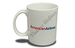 American Airlines Red and Blue  Coffee Mug