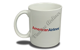 American Airlines Red and Blue  Coffee Mug