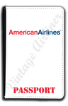 American Airlines Red & Blue Logo Passport Case