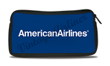 American Airlines Blue Travel Pouch