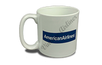 American Airlines Blue and White  Coffee Mug