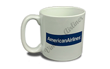 American Airlines Blue and White  Coffee Mug