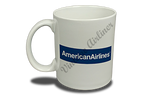 American Airlines Blue and White  Coffee Mug