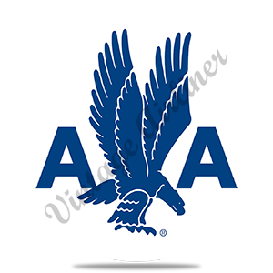 AA 1940's Logo Round Coaster