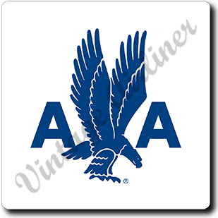 AA 1940's Logo Square Coaster
