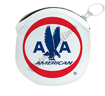 American Airlines 1962 Logo Round Coin Purse