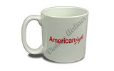 American Eagle Red Logo  Coffee Mug