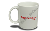 American Eagle Red Logo  Coffee Mug