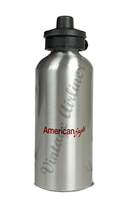 American Eagle Red Logo Aluminum Water Bottle