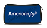 American Eagle Blue Travel Pouch