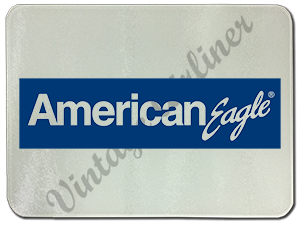 American Eagle in Blue Glass Cutting Board