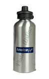 American Eagle Blue Logo Aluminum Water Bottle