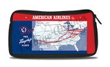 American Airlines Flagship Fleet Route Map Travel Pouch