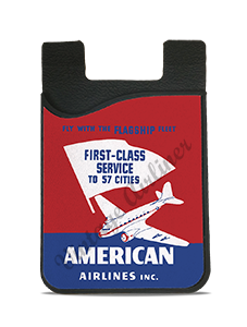 American Airlines DC3 First Class Service Card Caddy