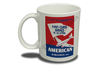 American Airlines DC-3 First Class Cover  Coffee Mug