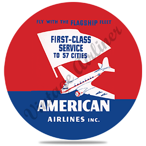 AA First Class Image Round Coaster
