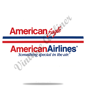 American Airline / American Eagle Logo Round Coaster