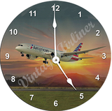 AA 787 Wall Clock