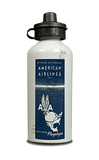 American Airlines 1947 Timetable Cover Aluminum Water Bottle
