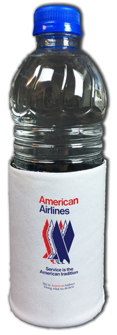 American Airlines Eagle Timetable Cover Koozie