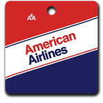 American Airlines 80's Ticket Jacket Ornaments
