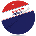 AA 1980 Ticket Jacket Round Coaster