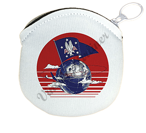 American Airlines 1946 Ticket Jacket Round Coin Purse