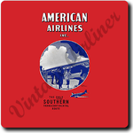 AA 1930's Timetable Cover Square Coaster