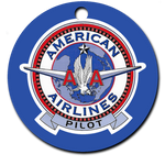 American Airlines Pilot Ornaments