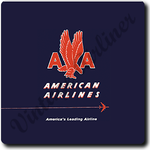 AA 1940's Timetable Cover Square Coaster