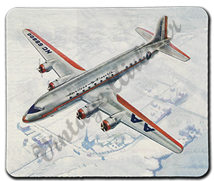 AA Flagship DC-6 rectangular Mousepad