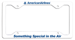 American Airlines - Something Special In the Air - w/AA Eagle License Plate Frame