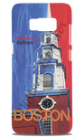 American Airlines 1970's Boston Travel Poster Phone Case