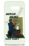 American Airlines 1950's East Coast Travel Poster Phone Case
