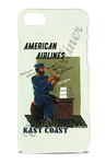 American Airlines 1950's East Coast Travel Poster Phone Case