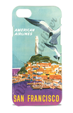 American Airlines 1966 San Francisco Travel Poster Phone Case
