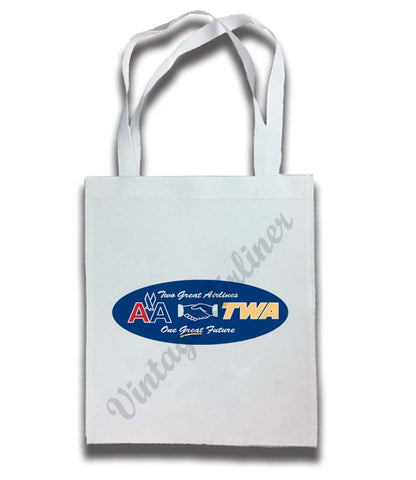 American Airlines/TWA Merger Tote Bag