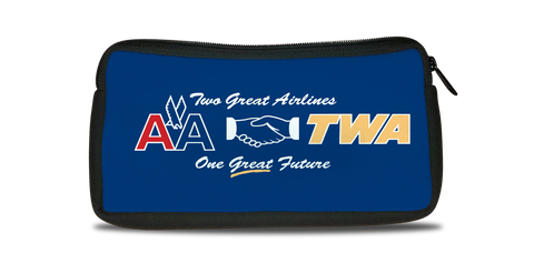 American Airlines/TWA Merger Travel Pouch