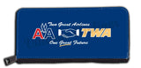 American Airlines/TWA Merger Wallet