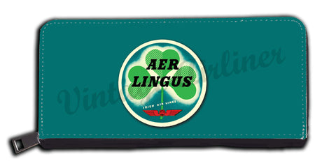 Aer Lingus Vintage Bag Sticker Wallet