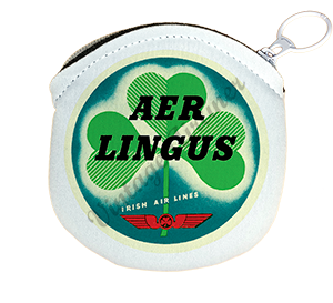 Aer Lingus Vintage Round Coin Purse