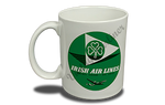 Aer Lingus 1950's Vintage Bag Sticker  Coffee Mug