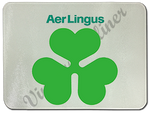 Aer Lingus Shamrock Logo Glass Cutting Board