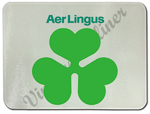 Aer Lingus Shamrock Logo Glass Cutting Board