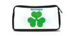 Aer Lingus Green Shamrock Logo Travel Pouch