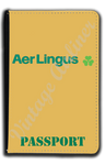 Aer Lingus Shamrock Logo Passport Case